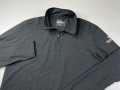 Marine Layer Quarter Zip Mens XL Gray Weekend Sport Performance Warner Bros 1/4