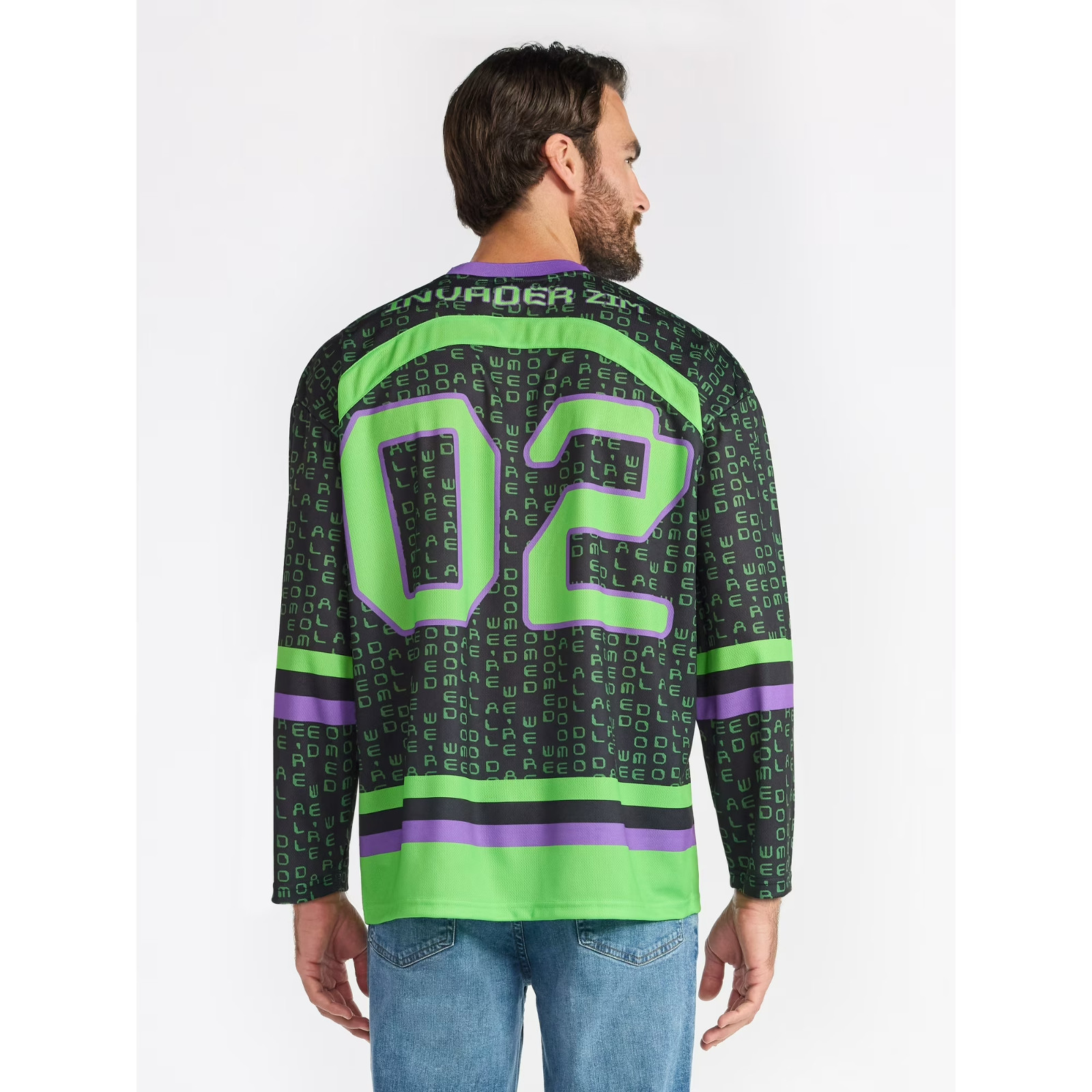 Nickelodeon Invader Zim Hockey Jersey Size Men's Medium Nwt gallery