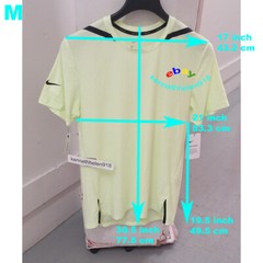 NIKE DRI-FIT TECH PACK TRAINING TEE SHIRT AJ7963-701 BARELY VOLT BLACK MENS SZ M