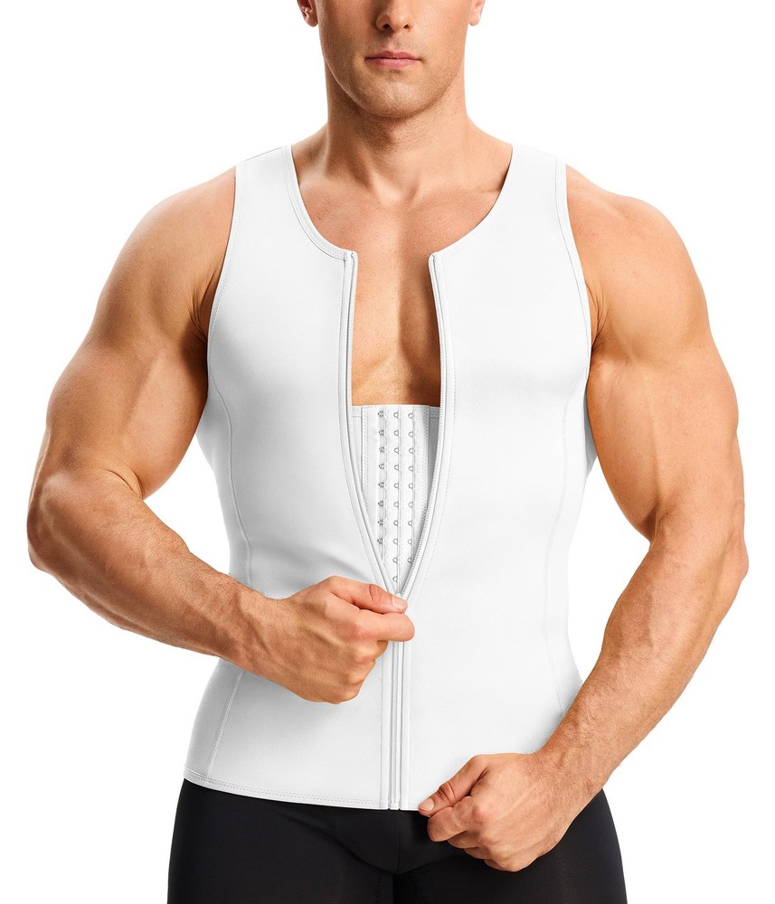 Nebility Mens Shapewear Fajas para Hombres Compression Shirt Men Body Shaper ...