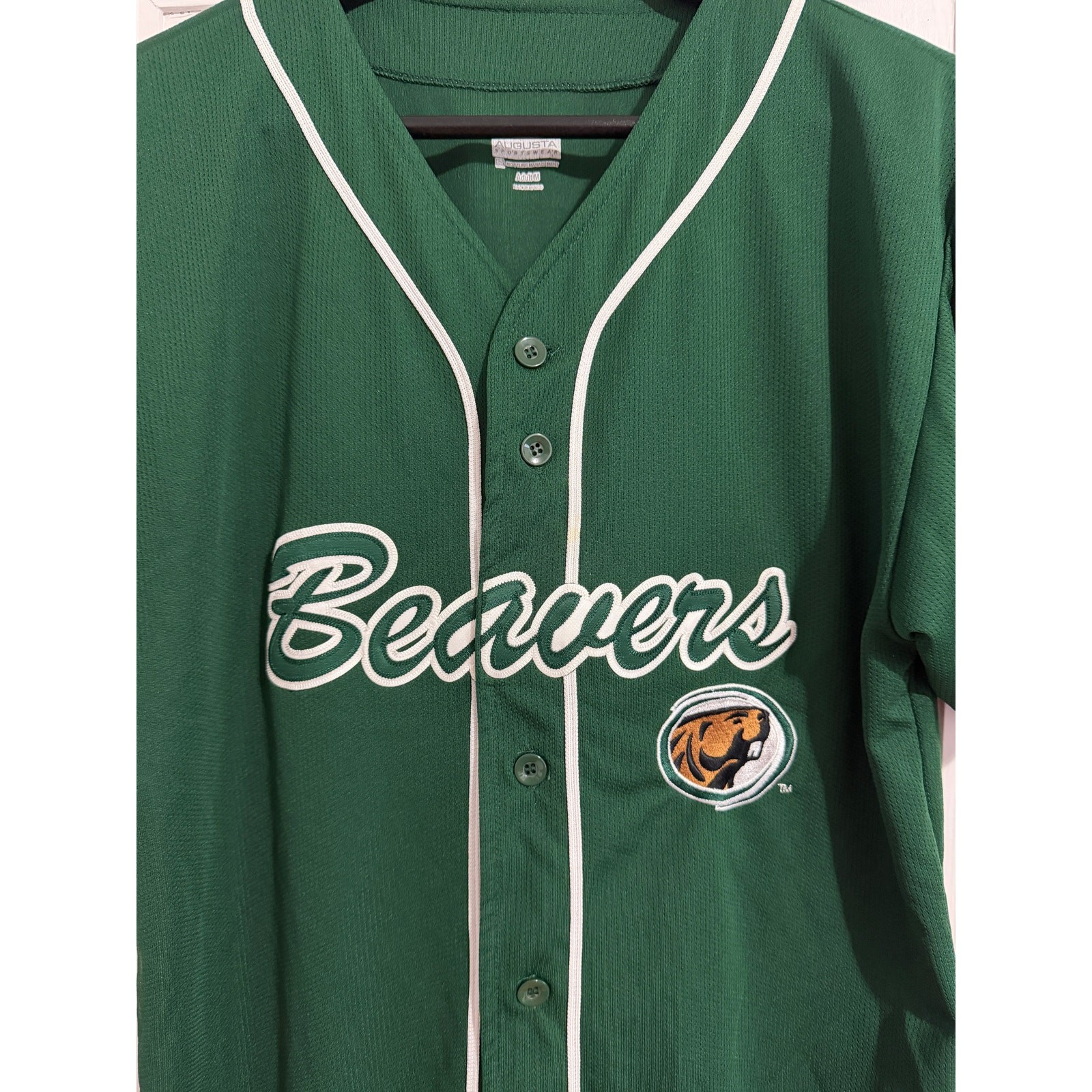 Bemidji State Beavers Baseball Jersey Men's Size Medium gallery