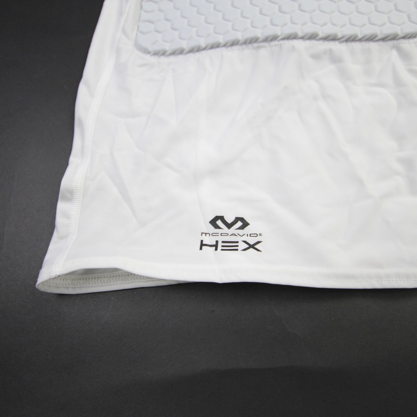 McDavid Padded Compression Top Men's White New without Tags XL gallery