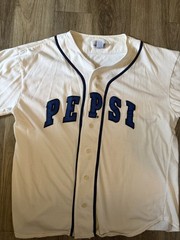 Vintage Pepsi Generation Next Vintage Baseball Jersey Size 2XL White