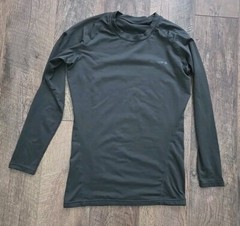 DEVOPS Men’s Active Workout Compression Base Layer Top Size S Long Sleeves