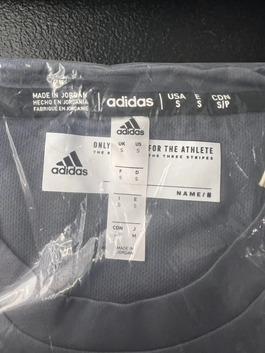 Adidas Clima Tech Tee Onix Blue White CZ0141 Men's Short Sleeve Size S New gallery