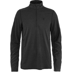 Fjallraven Abisko Day Hike Half Zip Shirt, Black, X-Large