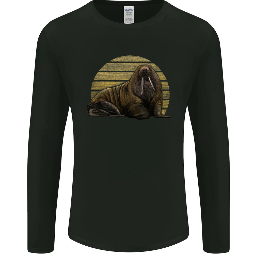 A Walrus Painting Mens Long Sleeve T-Shirt