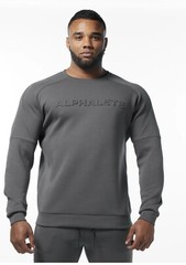 Alphalete ELMTS Long Sleeve Pullover – Charcoal, Size Large