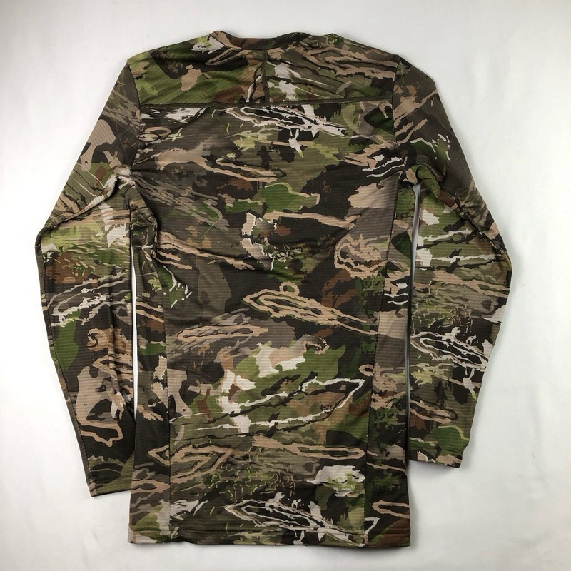Under Armour Ridge Reaper Mens Medium Camo Long Sleeve Base Layer Shirt Top gallery