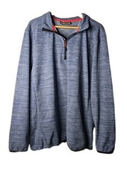 Avalanche Men’s Quarter Zip Top Stand Up Pullover – Men’s Extra Large