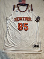 Baron Davis New York Knicks Adidas Swingman Jersey Signed Men XL
