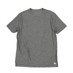 Vuori Strato Tech Tee Shirt Mens Medium M Gray Performance Stretch Running V126