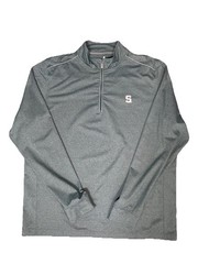 Johnnie-O 1/4 Zip Prep Formance Pullover Men’s Size XL embroidered MSU