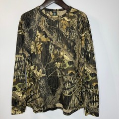 L.L.Bean Men’s Base Layer Crew Top Camo Print Hunting Outdoor Men’s XXL