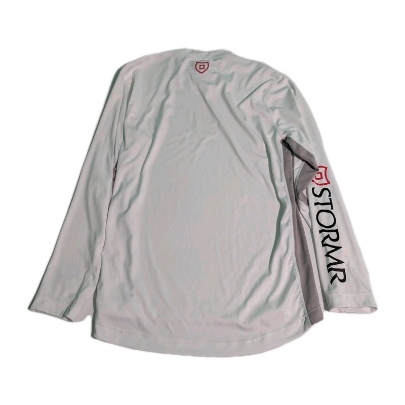 Stormr UV 50+ Shield Long Sleeve T Shirt Fishing Shirt White Sz M gallery