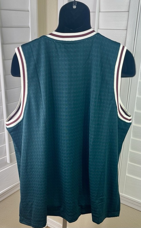 Adidas Originals Aurora Ivy/Shadow Red Basketball Jersey JM9954 Men 2XL, NWT $70 gallery