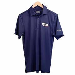 NWT Real Salt Lake Columbia Golf Polo Shirt Short Sleeve Blue Men’s Size Small