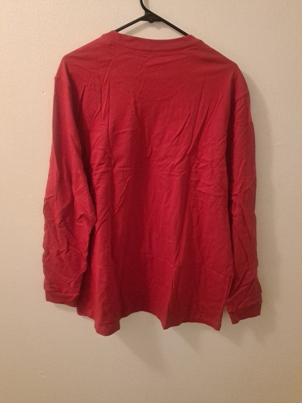 adidas Men's Amplifier Creweck Long Sleeve Tee EK0199. Size 2XL. NWT. Red...... gallery