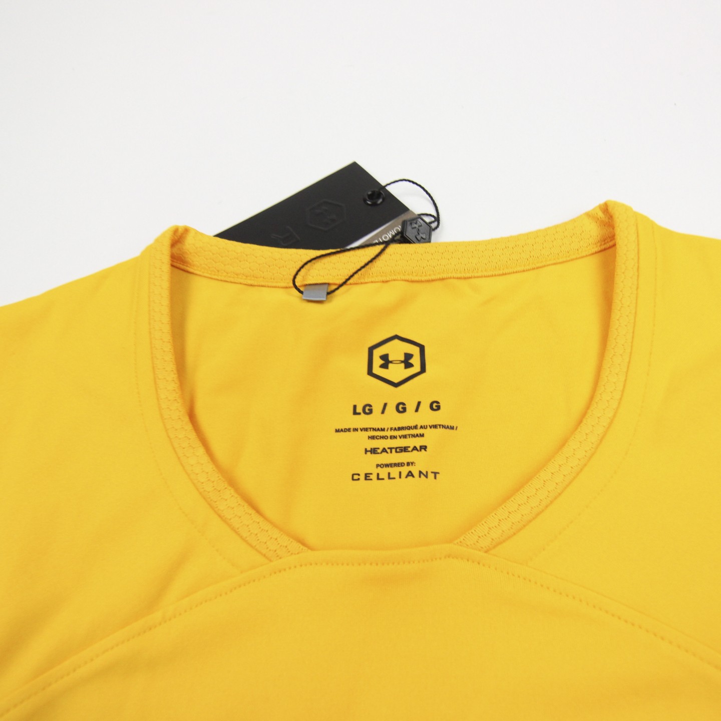 Under Armour Celliant Compression Top Men's Gold New with Tags Multiple Sizes gallery