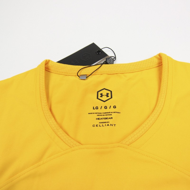 Under Armour Celliant Compression Top Men's Gold New with Tags Multiple Sizes gallery