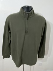 Mountain Club Mens Size Medium Pullover Casual Top 1/4 Zip