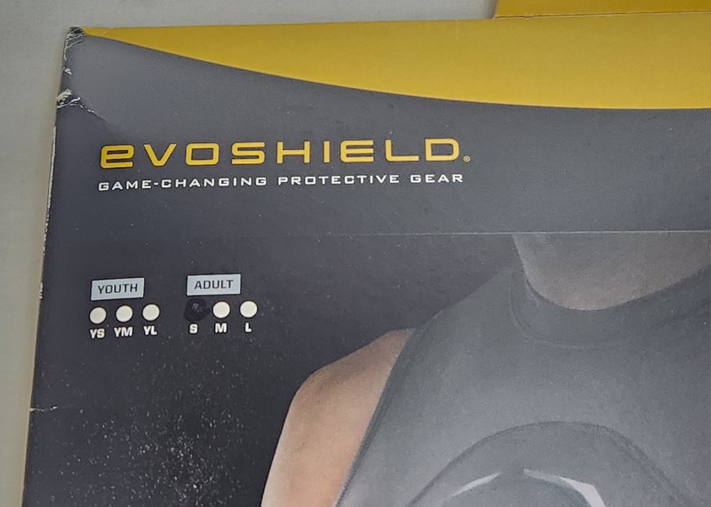 Evoshield Adult-Small Gel to Shell Protective Male Chest Guard Shirt - New gallery