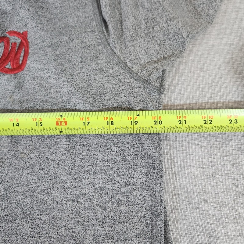 Marucci Men’s 1/4 Zip Pullover Gray Stretch Streetwear Travel Ready Medium gallery