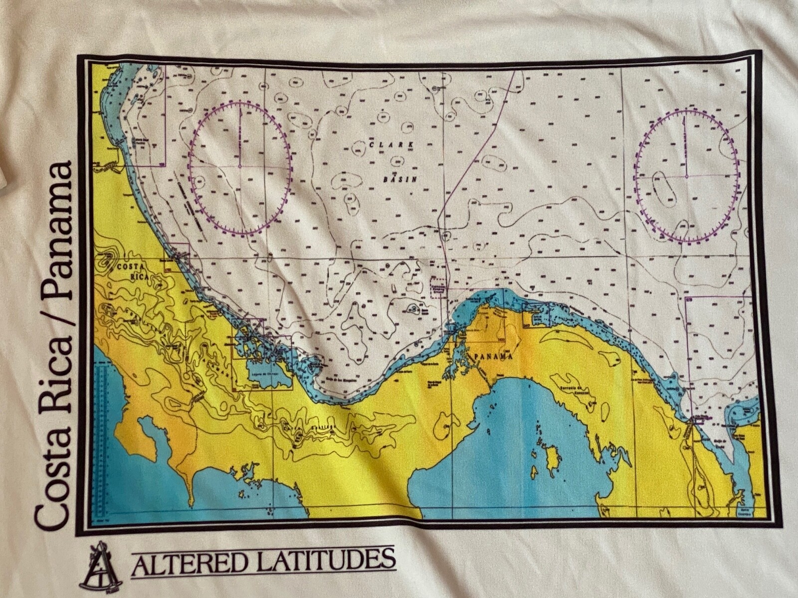 Windstar Cost Rica / Panama Cruise Shirt L/S Latitude Unisex Performance XS NEW gallery