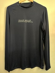 BALEAF Sun Protection Shirt Mens Large SPF UPF 50+ Long Sleeve Rash Guard Blue