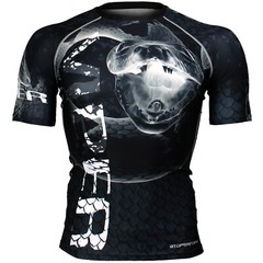 FX-369 VIPER Skin Compression Base layer MMA Rash guard BJJ Water Sports T-shirt