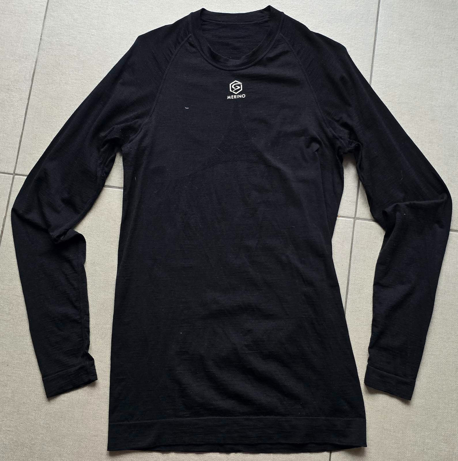Thermo Shirts Vrouwen FUTURUM SEASONS Warm Merino Thermoshirt Black Size L/XL gallery