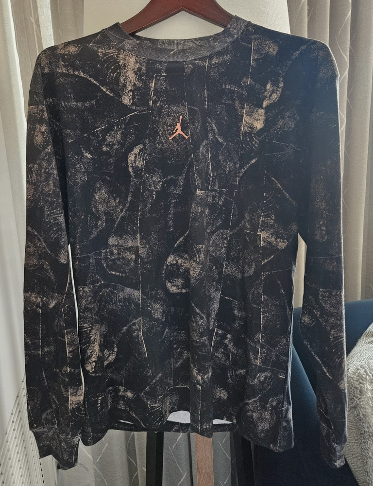 Jordan Jumpman Camo Lightweight Long Sleeve Crew Neck T-Shirt L IF3046-010