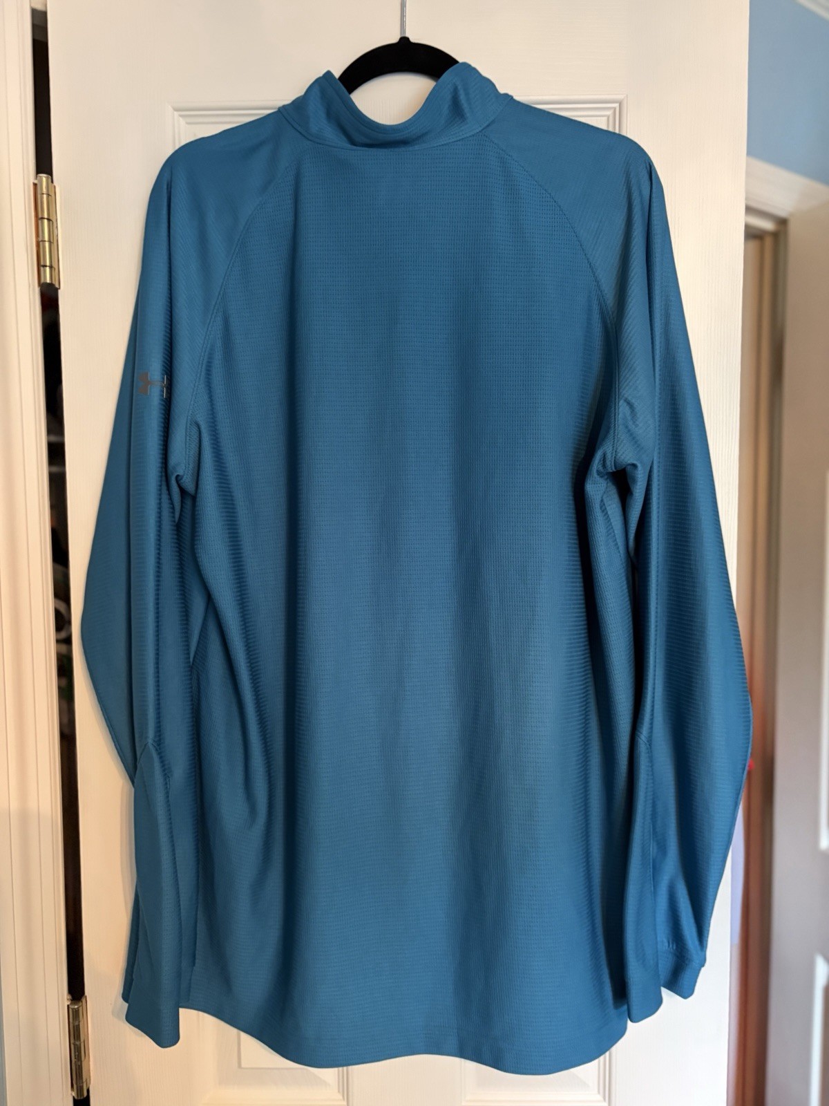 Under Armour Men's XL Blue Performance Long Sleeve Shirt Quarter Zip gallery