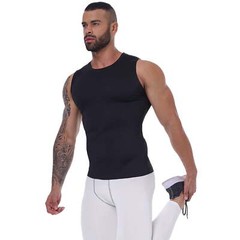 Men’s Compression Shirts Sports Base Layer Running Basketball Workout Tank Top