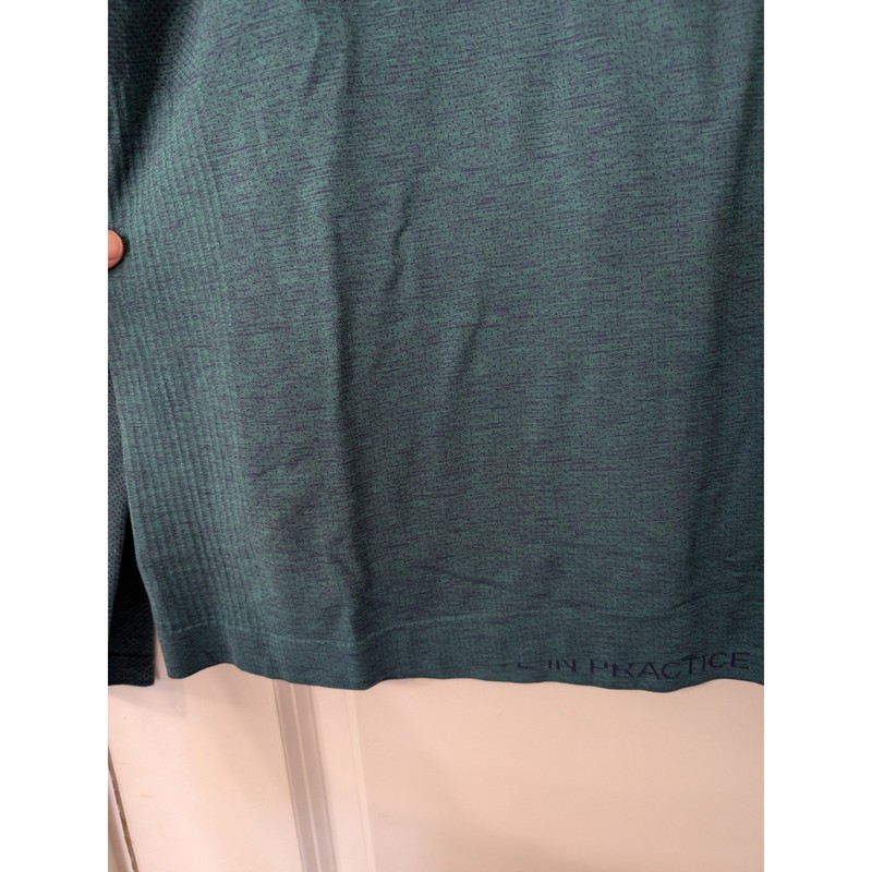 Lululemon Metal Vent Tech Long Sleeve Shirt Mens XL Heathered Teal Green Running gallery