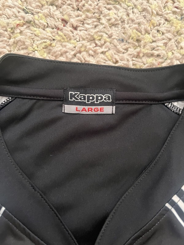 Black And White Kappa Jersey Adult Large gallery