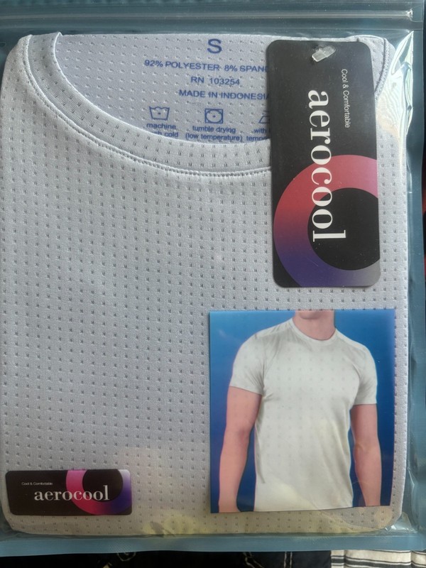 New - 3 Pieces Small My Own Skin Men's Aerocool Crewneck Short Sleeve gallery