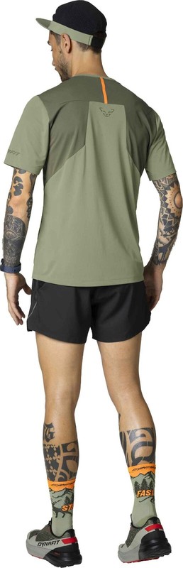 DYNAFIT sky trail running shirt anti odor ultralight breathable wicking mens XS gallery