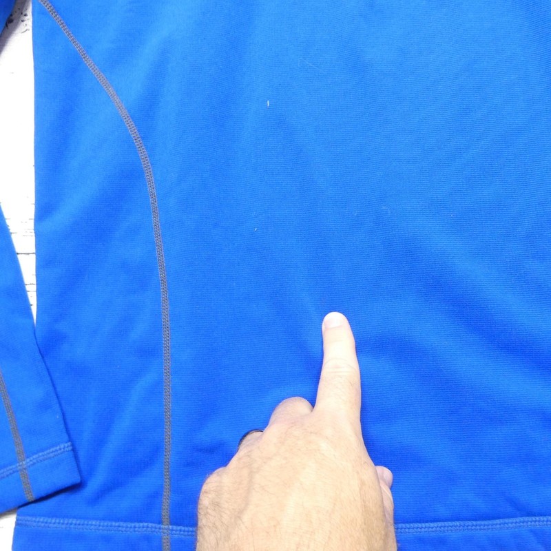 Swix Pullover Mens Medium Blue Fleece 1/4 Zip Long Sleeve Ski Mid Layer Top gallery