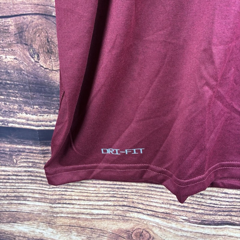 Nike Dri-Fit Men Training T-Shirt Maroon Burgundy XXL 727982-610 NWT gallery