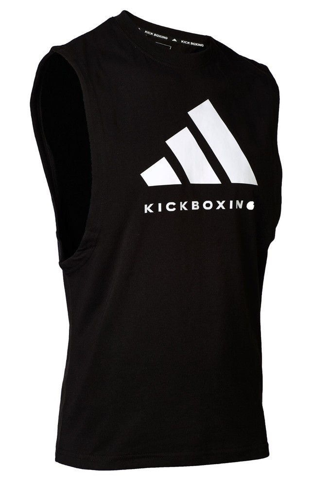 Adidas Kickboxing Tank Top, Active Workout - 100% Cotton Sleeveless Athletic
