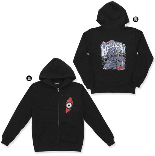 Godzilla Hedorah Hoodie feat.STUDIO696 apparel TOHO Godzilla Store Japan Monster gallery