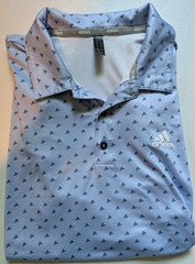 Adidas Men’s Medium ULTIMATE365 Printed Mesh Polo Shirt