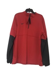 Nike University Red/ Anthracite (red/gray) Therma Half Zip Top c14543 Size Large