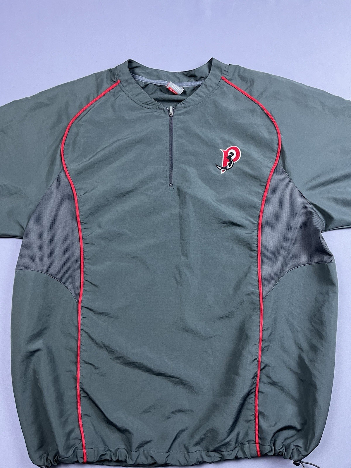 Nike Team Quarter Zip Pullover Jacket Men's Size XL Pirate Logo gallery