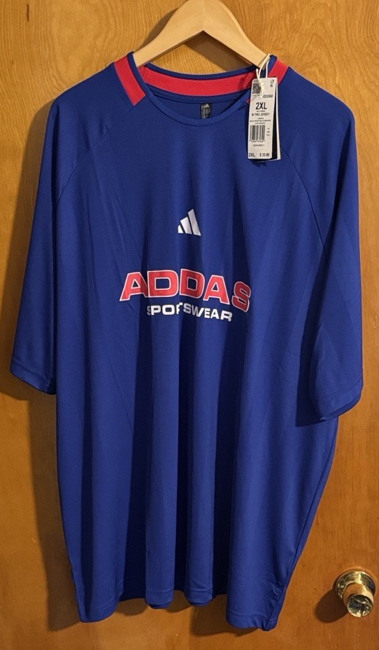 Adidas Tiro Jersey Mens 2XL Royal Blue gallery
