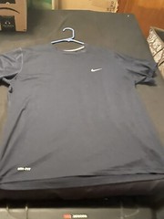 Nike Men’s T-Shirt Athletic Logo Swoosh Printed Active Short Sleeve Tee XL