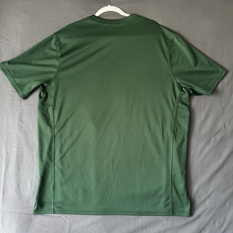 Nike Dri Fit Team Shirt Mens 2XL Green Athletic Training Jersey Top Performance gallery