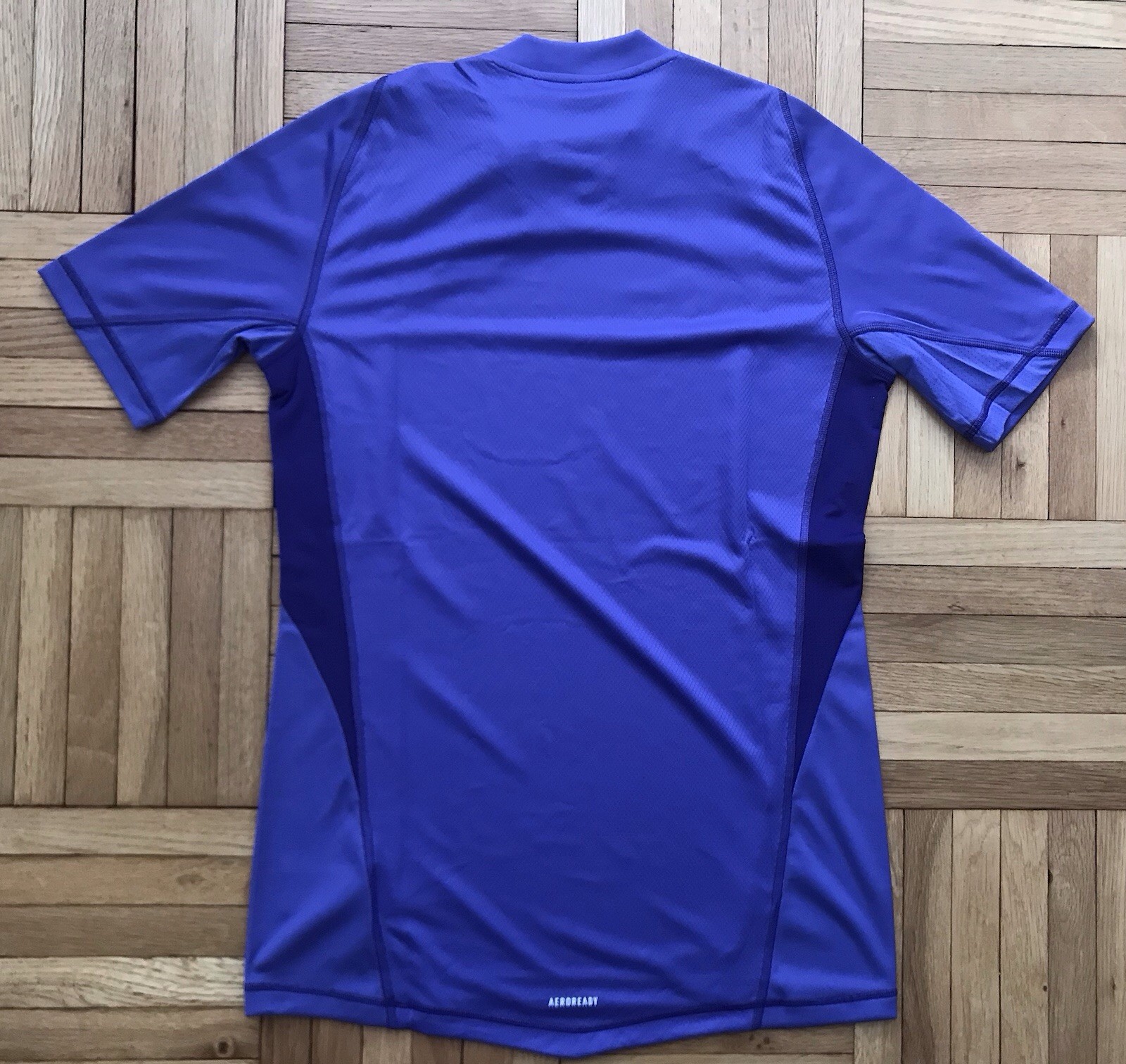 Size Large Men Adidas Tiro24 Pro Goalie Short Sleeve Soccer Jersey Purple IN0424 gallery