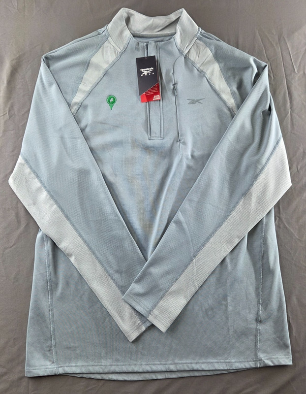 Reebok Golf Men’s 1/4 Zip Pullover Large Long Sleeve Shirt - NWT MSRP $75 gallery